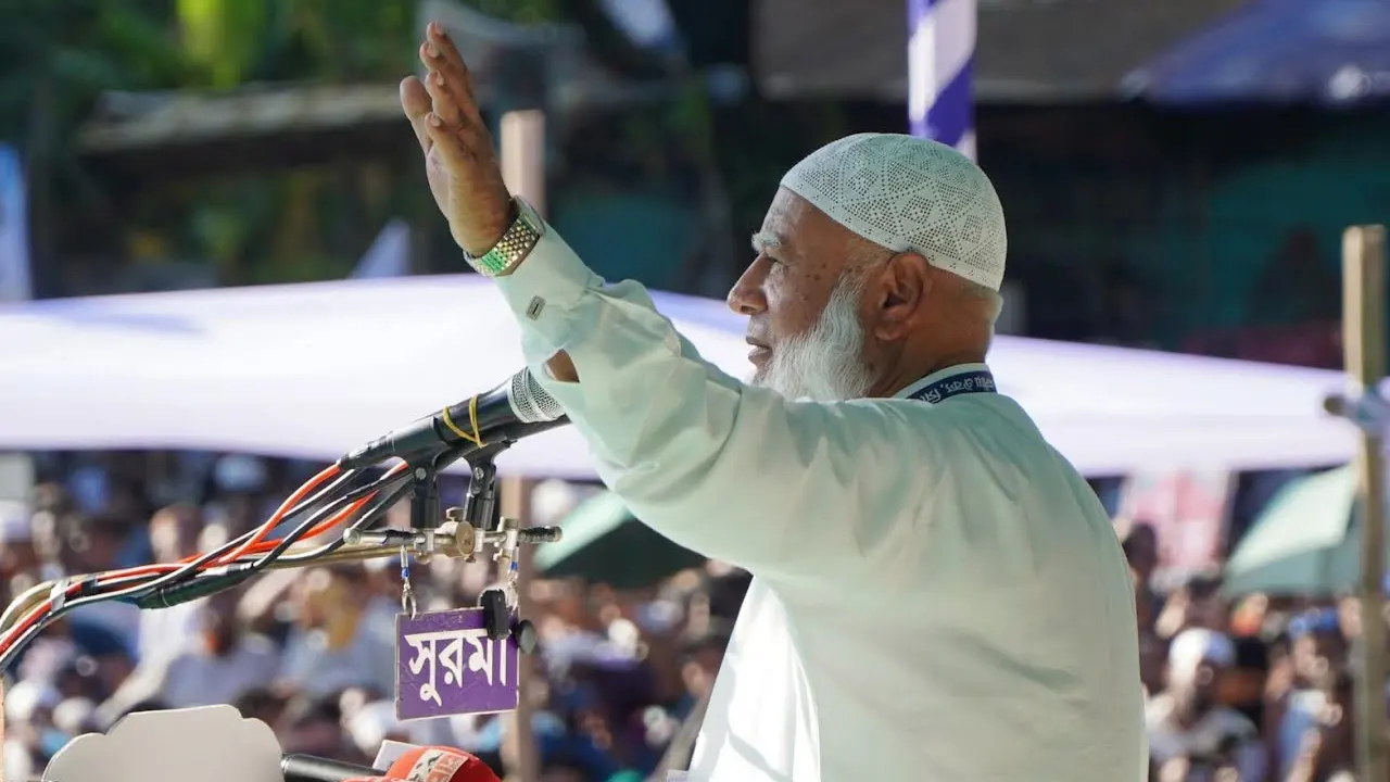 সিলেটে জামায়াতের আমির  ‘ভালোয় ভালোয় জুলাই সনদ মেনে নিন, না হলে জনগণই জবাব দেবে’